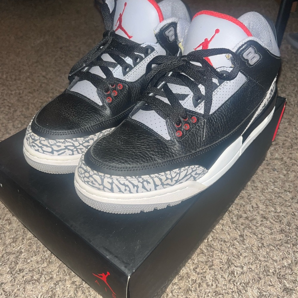 Jordan 3 (Black Cement) 2018